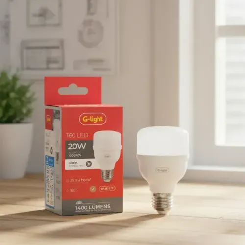 Lampada Led 20w E27 Branco 6500k T60 G-light Autovolt