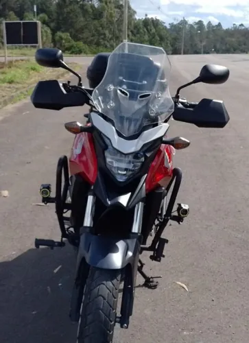 Cb 500x completa de acessórios