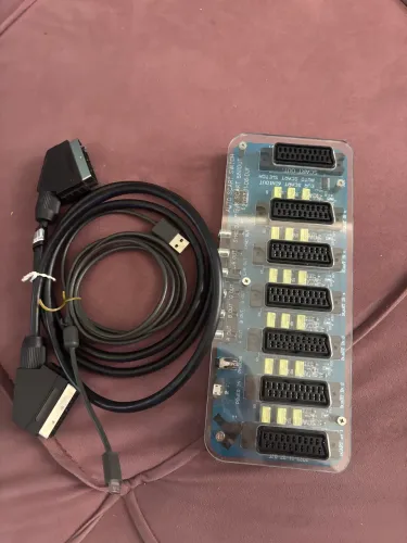 Switch scart automático 6 in 1