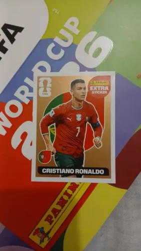 Figurinha da copa Cr7