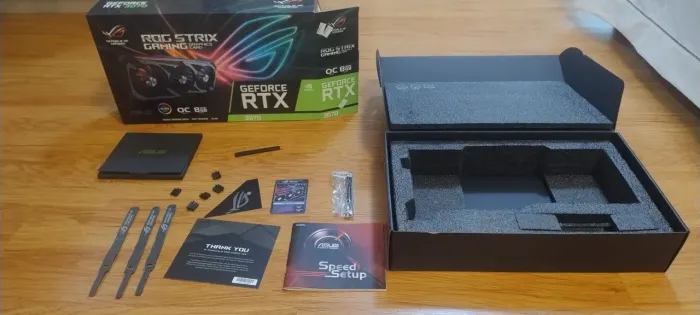 Placa de vídeo 3070 Rog Strix