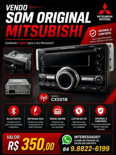 VENDE- SOM ORIGINAL MITSUBISHI