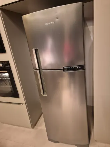 Geladeira brastemp 375l inox