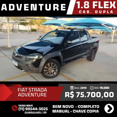 Fiat Strada Adventure1.8/ 1.8 Locker Flex CD 2019