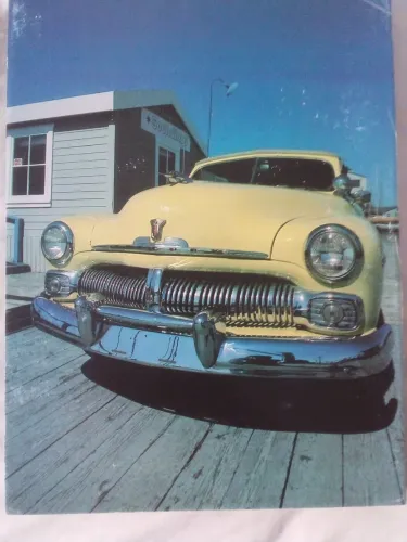 PÔSTER + CARRO ANTIGO - MERCURY 1950