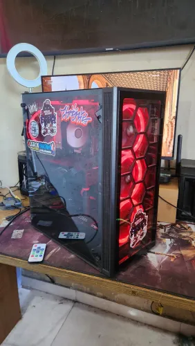 PC Gamer Completo Ryzen 5 RX 580 8GB 16GB RAM Monitor LG UltraGear 144Hz