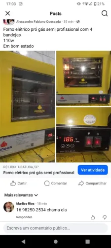 Forno elétrico 