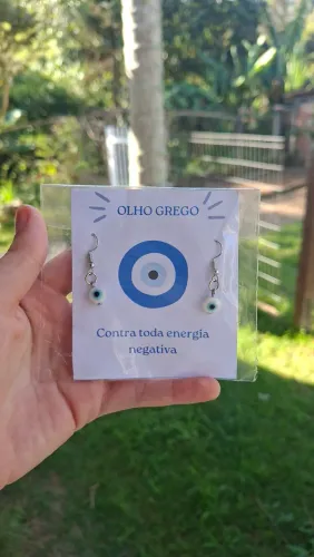 Brinco Olho Grego