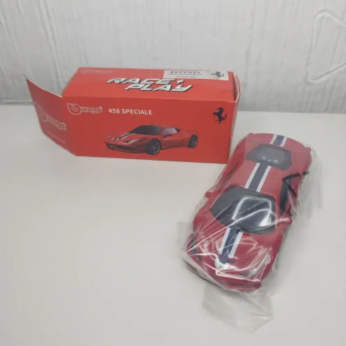 Ferrari 458 Speciale Original Bburago 1/64 - Licenciada com Caixa