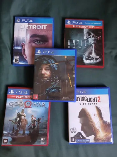 Jogos para PS4 semi-novos