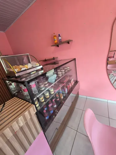 Móveis, vitrines de confeitaria 