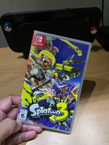 Jogo splatoon 3 nintendo switch