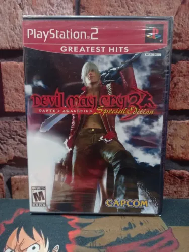 JOGO DEVIL MAY CRY 3 DANTES AWAKENING PS2 LACRADO GREATEST HITS USA ORIGINAL 