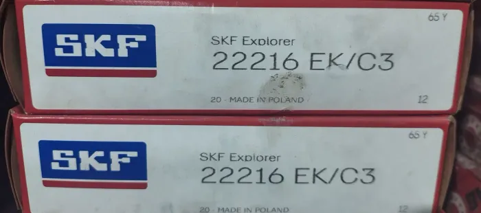 Rolamento SKF 22211 e 22216 EK/C3