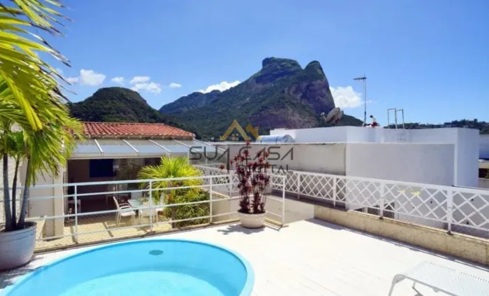 Cobertura 534m² | 4 Suítes | Vista Pedra da Gávea Jardim Oceânico REF: CO0028