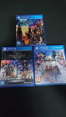 Combo Jogos Kingdom Hearts PS4