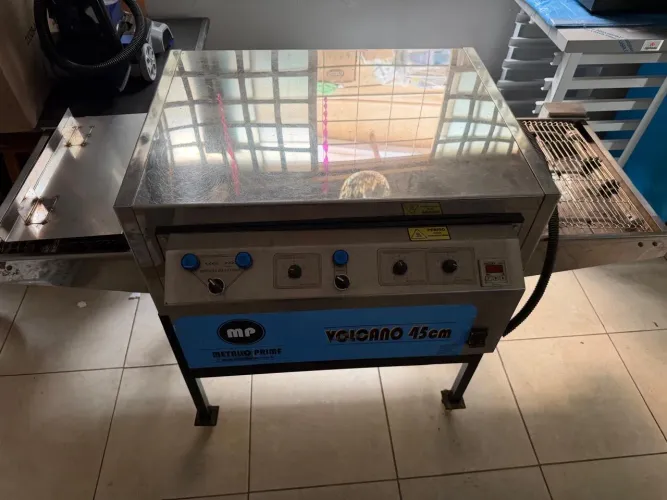 Forno de esteira Volcano 45 metallo prime