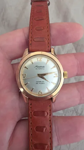 Minerva Vintage Automatic - 25 Rubis - Swiss Made - Raro