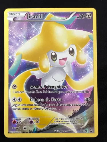 Jirachi XY112 Promo Carta Pokémon
