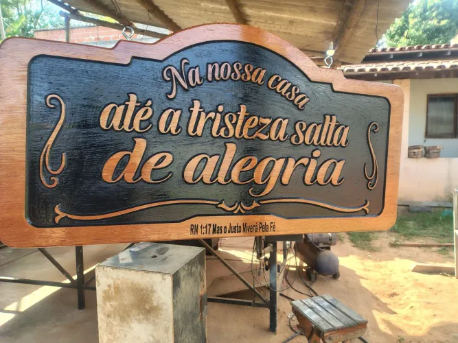Placa rústica