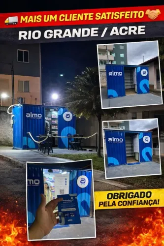 Container loja e mercado Próprio