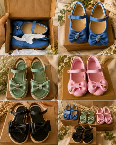 Sapatos infantis feminino