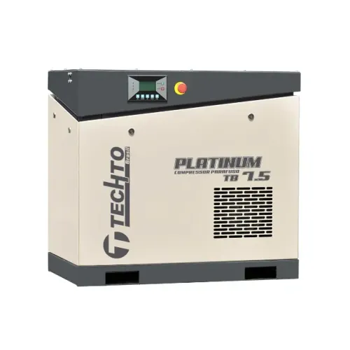 COMPRESSOR METALPLAN PLATINUM TB 7.5HP 12 BAR 220V TRIFASICO