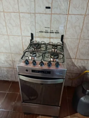 FOGÃO BRASTEMP CONVERTIDO PARA GÁS ENCANDO ( APENAS PIX OU DINHEIRO E RETIRADA)