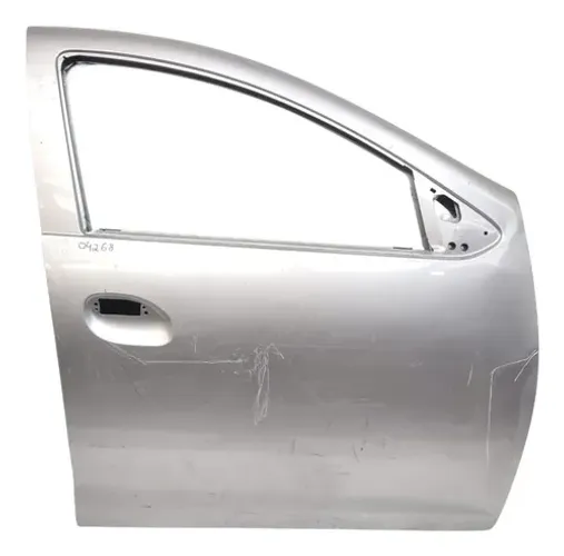 Porta Dianteira Direita Sandero 2015 2025 Prata Avaria Prata