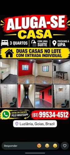 Aluguel de casa no Dalva 1 Rua da UPA
