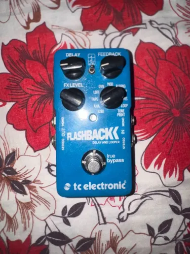 Pedal Guitarra Flashback Delay Looper Tc Electronic
