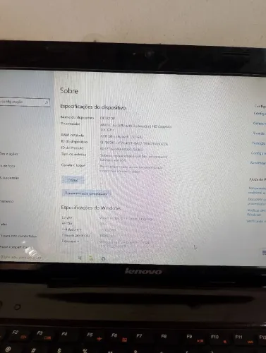 Notebook Lenovo G485