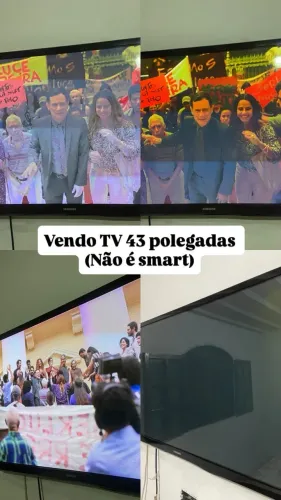 Vendo TV Samsung 43 polegadas ?não é smart?