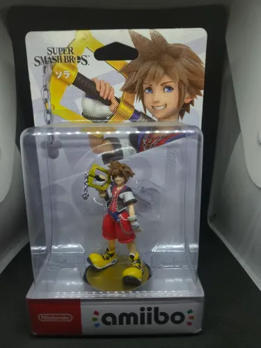 Boneco Amiibo Sora No 93 Super Smash Bros Series Nintendo Original