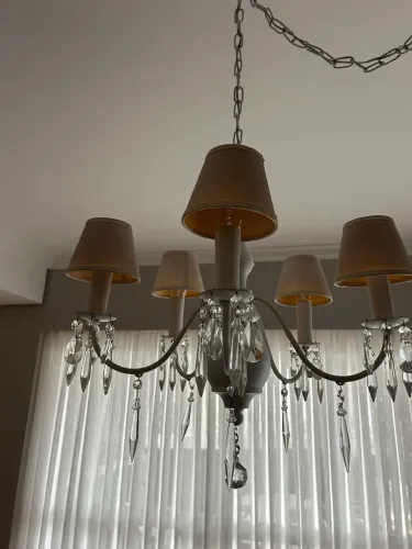 Lustre em cristal
