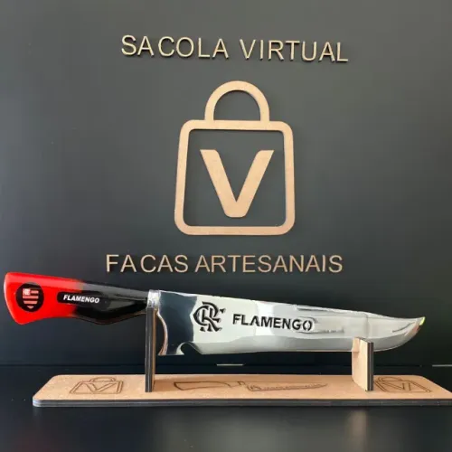 Faca churrasco FLAMENGO