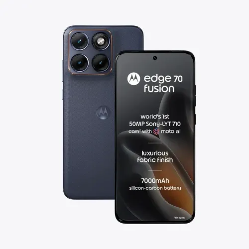 Celular Motorola Edge 70 Fusion XT-2605 Dual Chip 256GB 5G - RAM 12GB NOVO lacrado