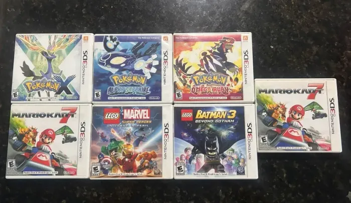 Lote de jogos Nintendo 3DS!