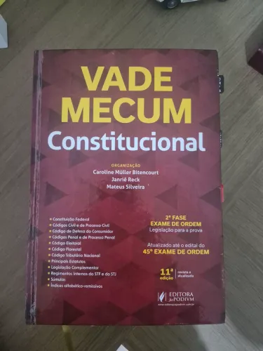 Material para OAB, 2° fase em constitucional - vale mecum