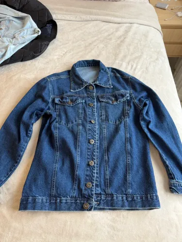 Jaqueta Jeans Escuro tamanho G