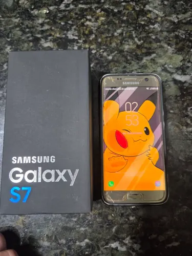Celular Smartphone Samsung galaxy S7 Gamer rápido com caixa original