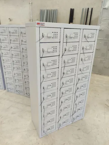 Armário para Celular 30 Portas para Cadeado | Schier Móveis