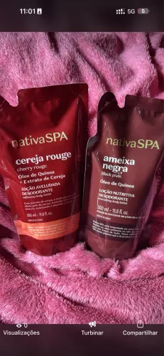 2 Refil Nativa spa por 100