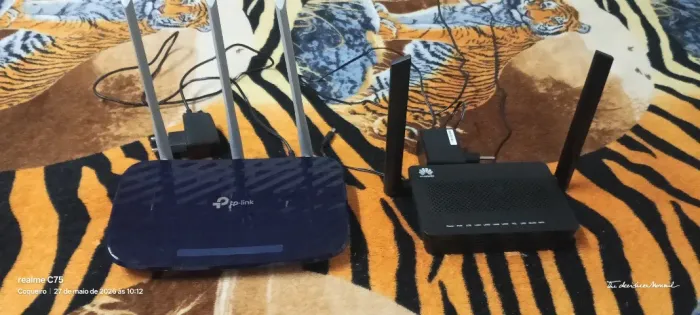 Roteador Huawei e Tp-Link