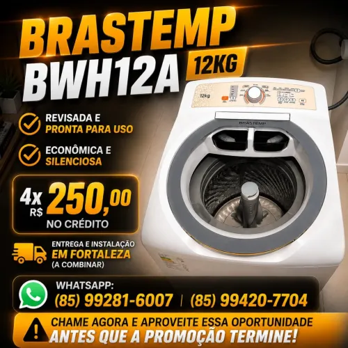 BRASTEMP 12KG REVISADA - PRONTA PARA USO!
