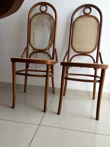6 cadeiras Thonart / Gerdau para mesa de jantar