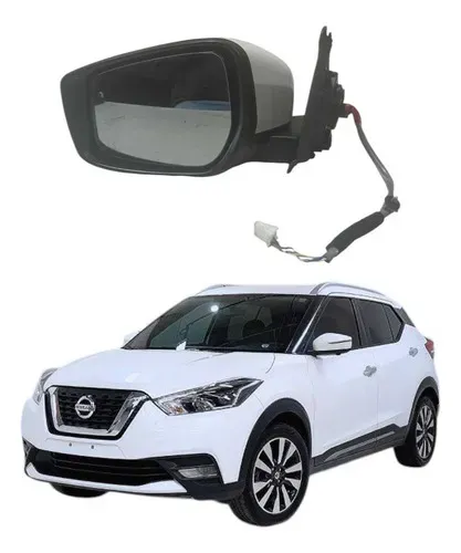 Retrovisor Esquerdo Nissan Kicks 2017 A 2023 C / Seta