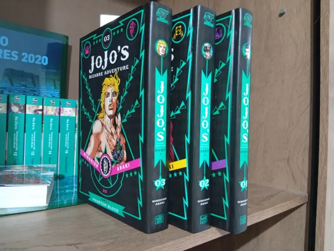 Jojo's Bizarre Aventure Part 1: Phantom Blood (Vol 1-3 Completo) Viz Media.