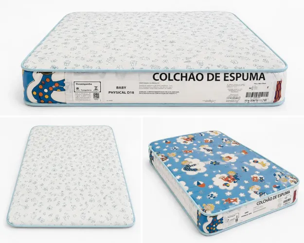 Colchão Infantil Ortobom Baby Physical D18 - Excelente Estado