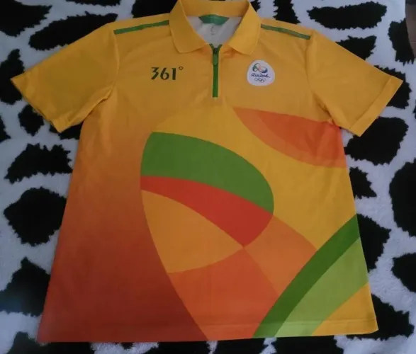 Camiseta Brasil Oficial Olímpiadas Rio 2016